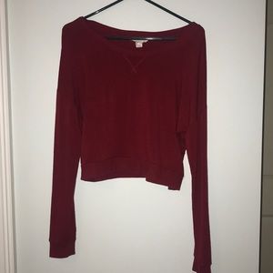 Cropped sweater